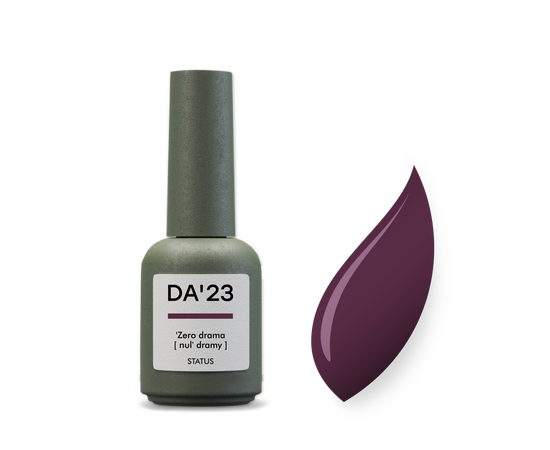 DA'23. Gel Polish, Zero drama, 8 ml, гель-лак "Нуль драми" #1